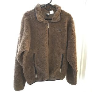 Vintage The North Face Brown Fuzzy Jacket